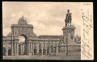 Lissabon, Praca do Comercio, Denkmal, Ansichtskarte 1907 