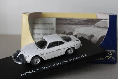 ELIGOR - RENAULT - ALPINE A110 ESSAIS D'ECLAIREMENT DES PHARES A310  1/43 - Imagen 1 de 4