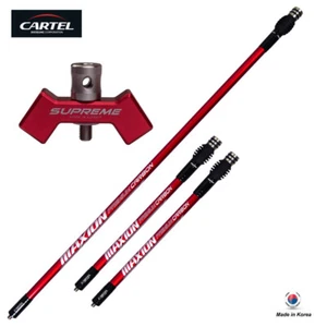 Cartel Archery Maxion Carbon Stabilizer & Supreme V-Bar System Kit - Picture 1 of 2