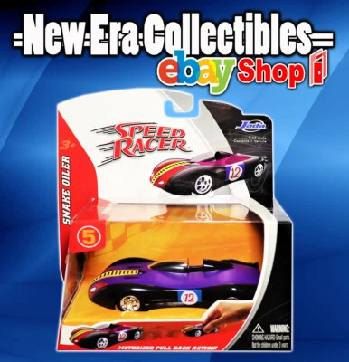 Speed Racer Snake Oiler 1:43 Scale Diecast Motorized Pull Back Action Jada 2007 - Image 1 of 4