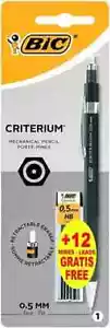 Bic Criterium Matite MeccanicheConfezione da 12 Piombi per Matite 0,5mm HB CONFEZIONE SIGILLATA - Foto 1 di 3