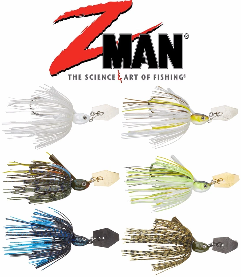 Z-Man Project Z Weedless Chatterbait 1/2oz Bass, Walleye Zman Fishing Lure - Image 1 of 1