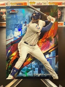 2024 Topps Finest - Rifrattore blu cielo Jordan Alvarez #91 /325 - Foto 1 di 2