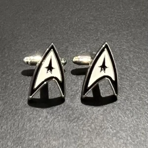 Movie Theme Icon Star Cufflinks For Men Birthday Wedding Gift Cufflinks In Box - Picture 1 of 6