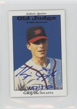 1995 Signature Rookies Old Judge T-95 Minis Auto /5750 Kevin Grijak #15 Auto