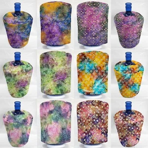 Batik Tie Dye Water Bottle Cover for 3- or 5-Gallon Bottles - Picture 1 of 29