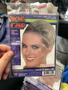 Light Brown Mesh Wig Cap Adult Costume Accessory New!!! - Picture 1 of 2