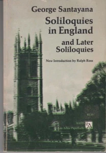 Soliloquies in England and Later Soliloquies - PB 1967 - George Santayana  - Bild 1 von 2