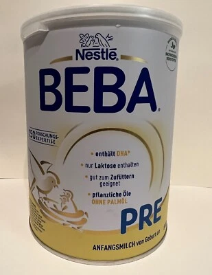 Nestle BEBA PRE (800g) ,  Baby Formula, After birth milk - Bild 1 von 3