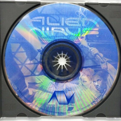 Alien Virus PC CD-ROM Windows 95 DOS Vintage Computer Game 1994 Nova Spring - Image 1 of 4