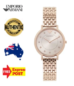 EMPORIO ARMANI AR11062 ALL ROSE GOLD WOMENS LADIES WATCH - NEW WITH TAGS - Picture 1 of 9