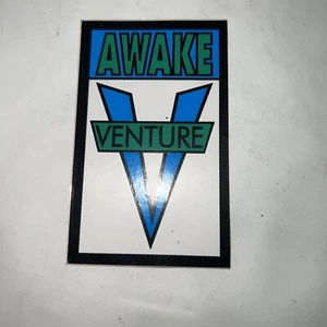 Venture Skateboard Trucks Awake Green White Blue USA Z47A Skateboarding STICKER - Picture 1 of 2