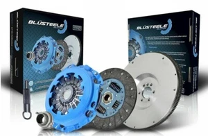 Heavy Duty Blusteele Clutch Kit Billet Steel Flywheel For Nissan Navara D22 ZD30 - Picture 1 of 10