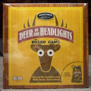 Deer In The Headlights Board Game Front Porch Classics Family Game Ages 8+ NEW - Picture 1 of 3