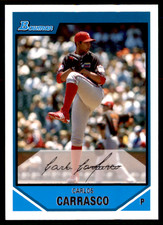 2007 Bowman Draft Picks & Prospects #BDPP68 Carlos Carrasco