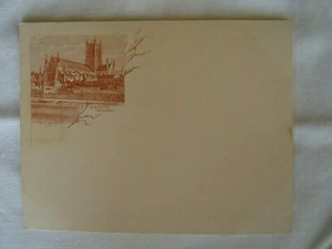 Postcard UKWorcester Cathedral non viaggiata primi '900 - Imagen 1 de 2