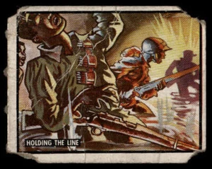 1950 Topps Freedom's War #14 Holding the Line - Picture 1 of 2