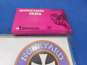 DIAMOND CHAIN 530 STD 112 LINK REAR DRIVE CHAIN MADE IN USA - HARLEY DAVIDSON - Picture 1 of 3