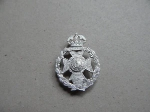 British Rifle Brigade Silvered Commemorative Cap Badge SA - Picture 1 of 2