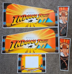 INDIANA JONES DECAL SET! NOTHING ELSE LIKE IT! THE BEST ANYWHERE! - Picture 1 of 4