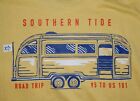 NWT Southern Tide Men&#39;s M Yellow Heather Sunshine L/S Airstream Road Trip Shirt