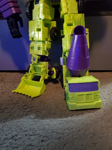 Custom shoe for transformers combiner wars devastator.(NO figure incl!)mixmaster Cover