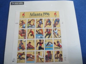 Doc Scott # 3068 Atlanta Olympic Games Summer 32¢ 1996 Sheet of 20 stamps MNH - Picture 1 of 6
