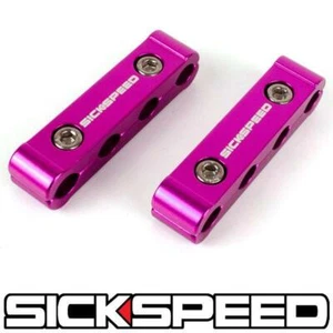 2PC Rosa Filo Separatore Per 8MM 9MM 10MM MSD NGK Taylor Excel Accel Sbc - Picture 1 of 1