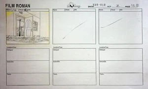 The Oblongs 2001 Production Copy Storyboards Animation Film Roman - Picture 1 of 2