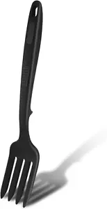 11 Inch Silicone Flexible Fork, Heat Resistant Cooking Fork Nonstick Blending Fo - Picture 1 of 8