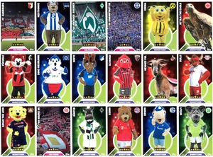Topps Match Attax Bundesliga 2016/2017 (16/17) - ALLE 18 Maskottchen (KOMPLETT) - Bild 1 von 1