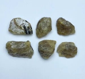 138 Carat Faceted Rough Quality Natural Sphene Lot From Pakistan Loose Gemstone - Picture 1 of 16