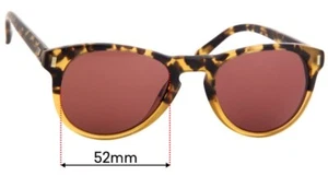 Lentes de repuesto para gafas de sol SFx se adaptan a Otis a ningún lugar para correr - 52 mm de ancho - Imagen 1 de 30