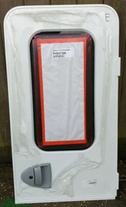 Elddis Explorer Hartal R/H caravan door window top half 73.2280.8201 - Picture 1 of 2