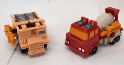 Lot Of Transformers G1 Autobot Targetmaster Landfill Quickmix Ricochet Silencer - Image 1 of 4