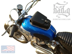 Triumph Parcel Grid Solo Tank Bag - TTB01 BAD&G CustomS - Picture 1 of 12