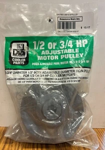 Dial Manufacturing INC 1/2 or 3/4 HP adj motor pully part number 6195 - Picture 1 of 3
