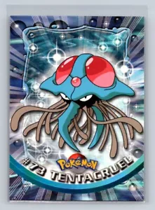 Tentacruel 1999 Topps Pokemon TV Card #73 NM - LP - Picture 1 of 2