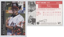 2005 MultiAd Sports Hickory Crawdads Brett Holmes #17