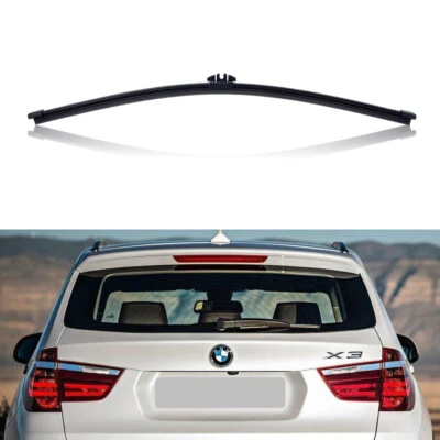 Se adapta a BMW X3 MK2 (F25) 2010-2017 ajuste exacto limpiaparabrisas trasero calidad 13" W Foto 1 de 4