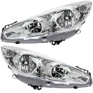 Scheinwerfer Set Frontscheinwerfer Links und Rechts für Peugeot 308 I RCZ SW H1 - Bild 1 von 5
