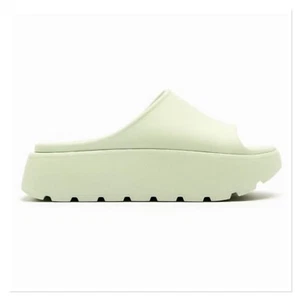 ZARA Green Rubberized Sport Sandals US 8 - EURO 39 - 25.5 cm - Picture 1 of 9