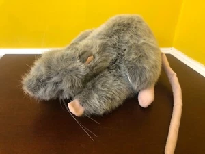 Vintage Folkmanis Folktails 11" Plush Mouse/Rat Realistic Hand Puppet With Tail - Picture 1 of 8