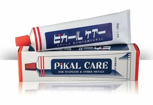 2 x Pikal Care tubo crema lucidante metallo Giappone Migakuryo Industrial Nihon 150 g - Foto 1 di 4