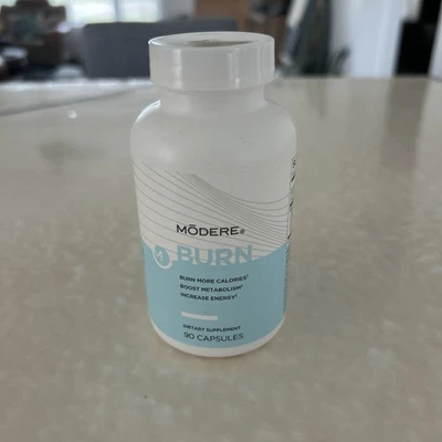 Modere Burn - Una botella - Nuevo/sellado - Quema más calorías - 90 cápsulas  Foto 1 de 4