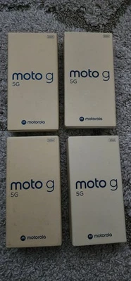 NEW Retail Qty (4) Motorola Moto G 5G 6.6'' 4GB RAM 128GB 50MP Metro T-Mobile  - Image 1 of 2
