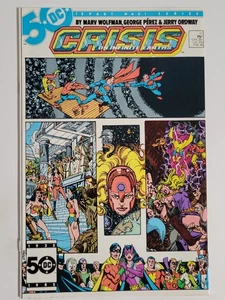 Crisis on Infinite Earths #11 DC 1986 Sehr guter Erhaltungszustand + 8,5 Vorbote George Perez Cover & Art - Bild 1 von 3
