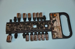 Performance Tool 3/8" Drive SAE/Metric Ratchet & Socket Set, 13 Pieces - Picture 1 of 6