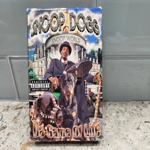 Snoop Dogg Da Game of Life VHS 1998 No Limit Records Master P Blockbuster - Foto 1 di 7