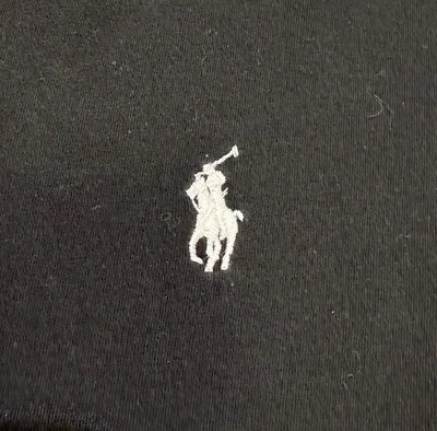 Camiseta Ralph Lauren POLO Sport Negra Calce Ajustado Cuello Ancho Algodón Mujer: XL Foto 1 de 4